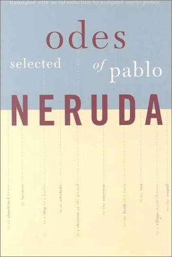 Selected Odes of Pablo Neruda