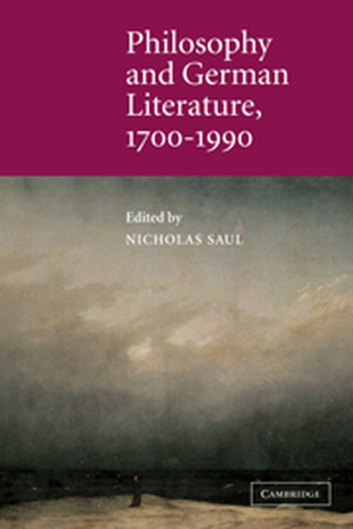 Philosophy and German Literature, 17001990