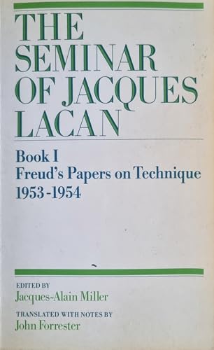 The Seminar of Jacques Lacan