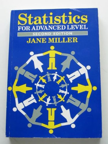 Statistics for Advanced Level