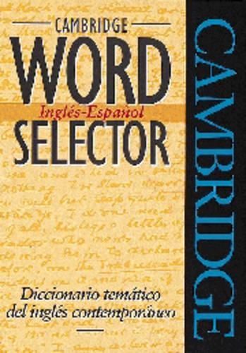 Cambridge Word Selector Ingles-Espanol