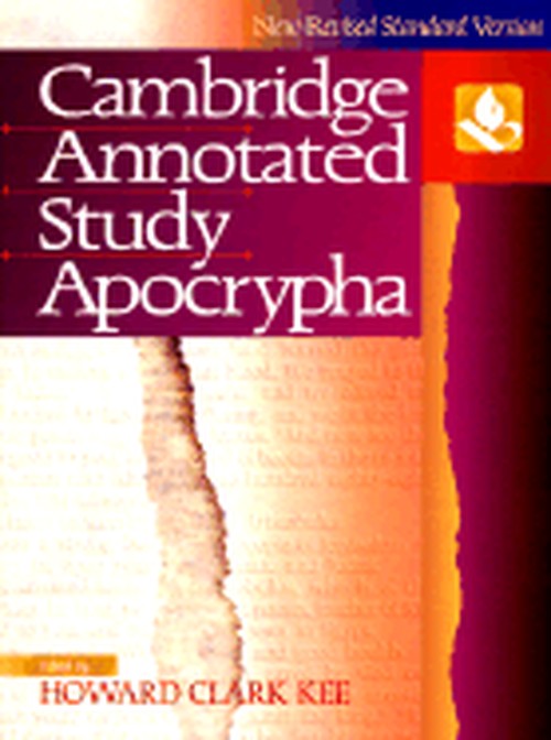 NRSV Cambridge Annotated Study Apocrypha Hardback, printed paper case NRAS