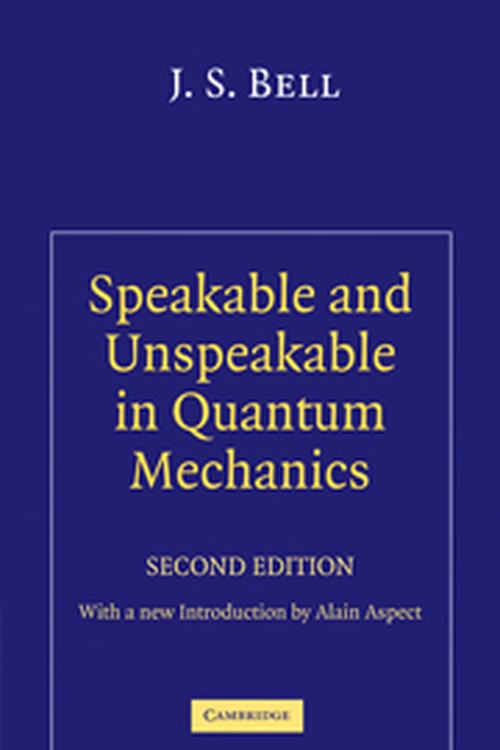 Speakable and Unspeakable in Quantum Mechanics
