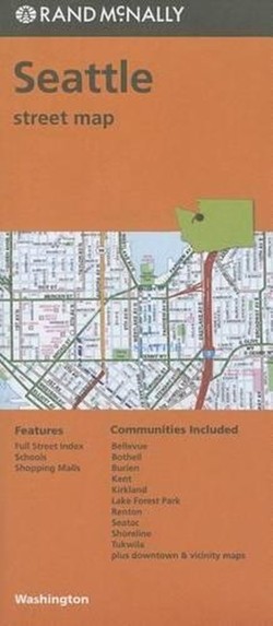 Rand McNally Seattle, Washington Street Map