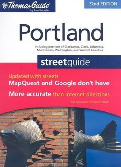 Thomas Guide Portland Street Guide