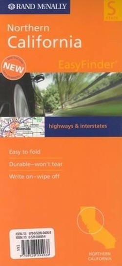 Rand McNally Easy to Fold Northern California