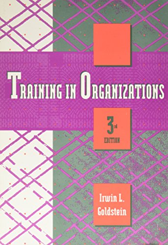 Training in Organizations