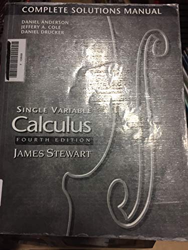SINGLE VARIABLE CALC COMP SOLU