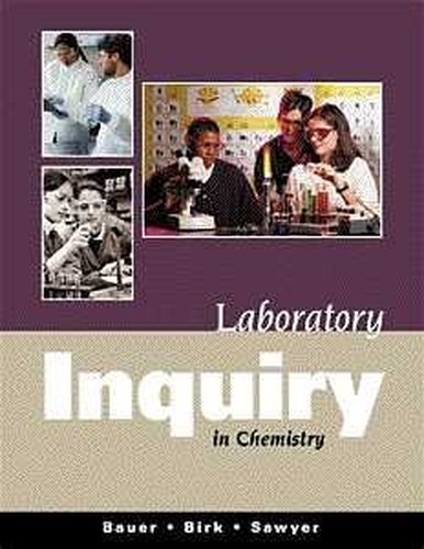 Laboratory Inquiry in Chemistry