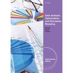 Data Analysis, Optimization, and Simulation Modeling