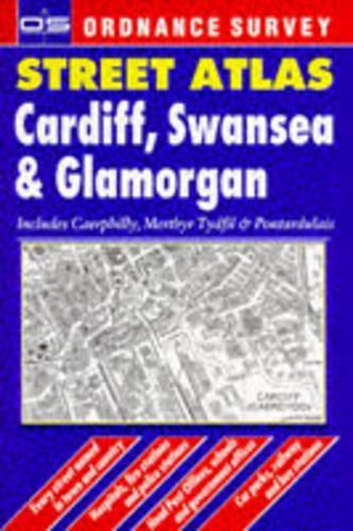 Ordnance Survey Cardiff, Swansea and Glamorgan Street Atlas