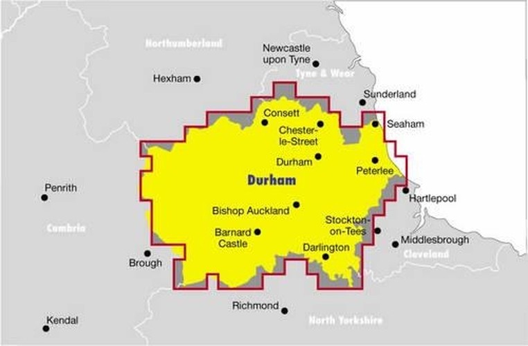 Ordnance Survey Durham Street Atlas