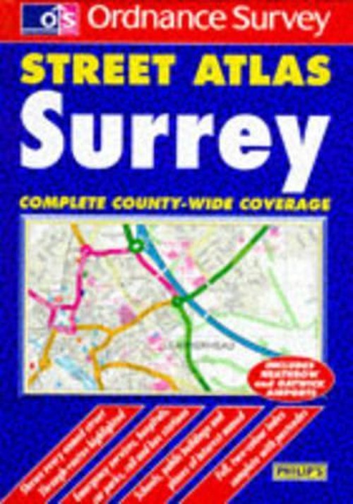 Ordnance Survey Surrey Street Atlas