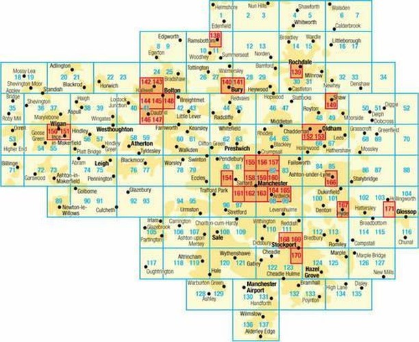 Ordnance Survey Greater Manchester Street Atlas