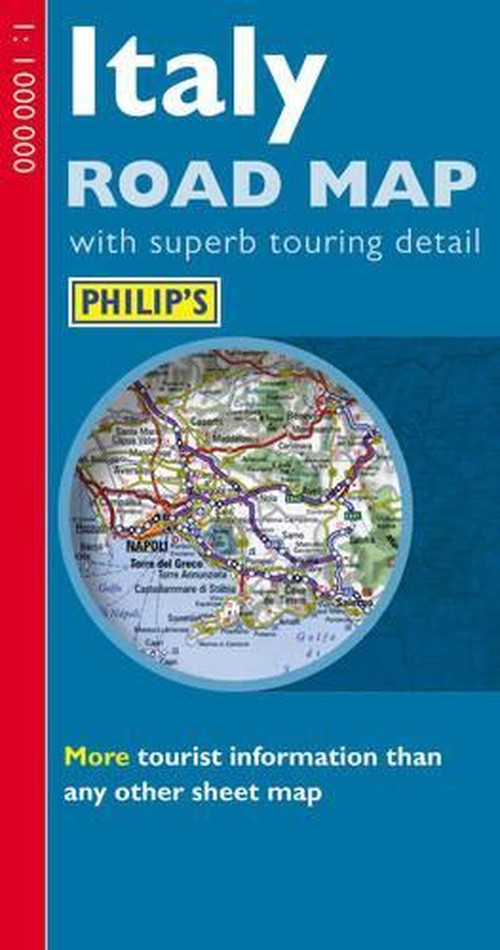 Philip's Road Map of Italy