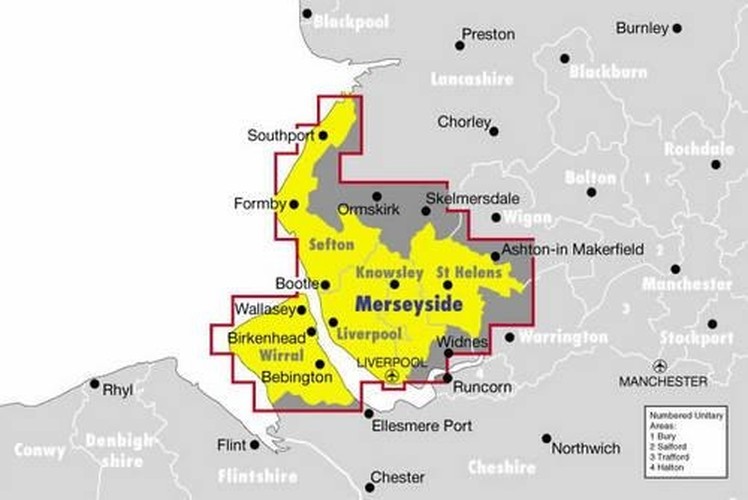Philip's Street Atlas: Merseyside