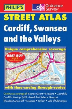 Cardiff, Swansea and the Valleys Street Atlas