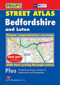 Philip's Street Atlas Bedfordshire