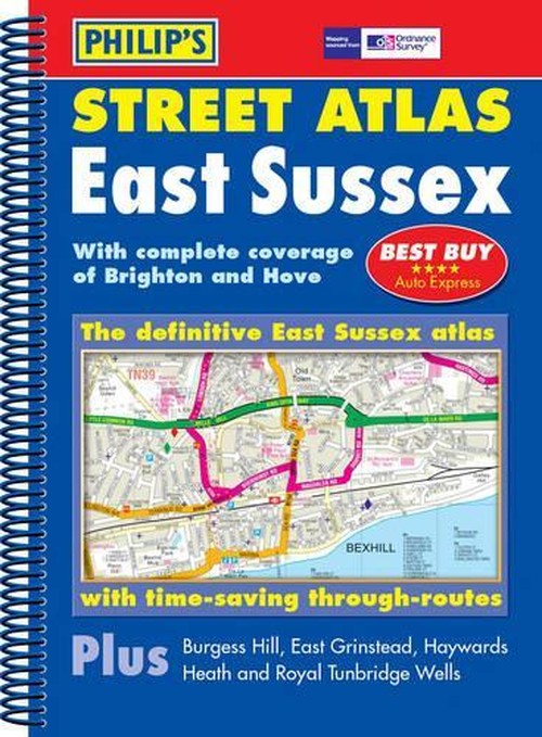 Philip's Street Atlas East Sussex