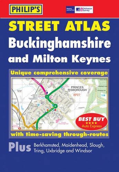 Philip's Street Atlas Buckinghamshire