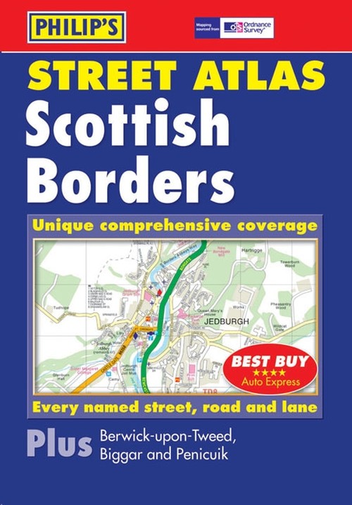Philip's Street Atlas Scottish Borders