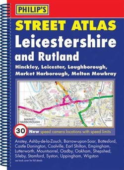 Philip's Street Atlas Leicestershire and Rutland