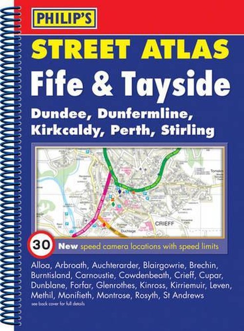 Philip's Street Atlas Fife and Tayside