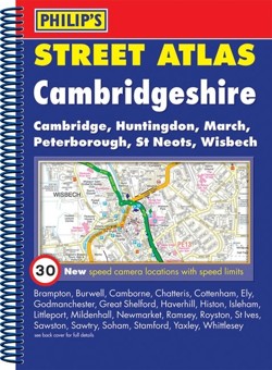 Philip's Street Atlas Cambridgeshire and Peterborough