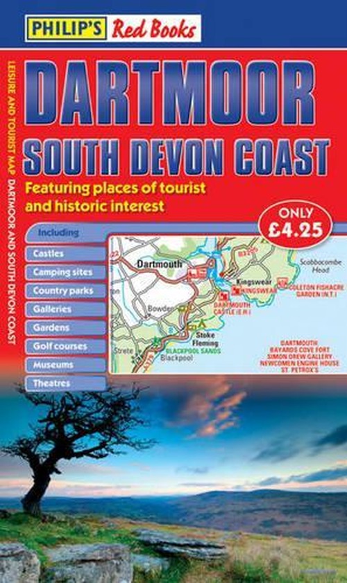 Philip's Red Books Dartmoor and South Devon Coast