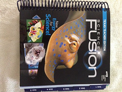 Science Fusion Texas Grade 4: Teacher Edition (Houghton Mifflin Harcourt Science Fusion)