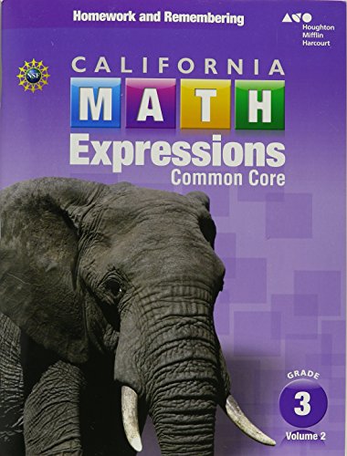 Homework and Remembering Workbook, Volume 2 Grade 3