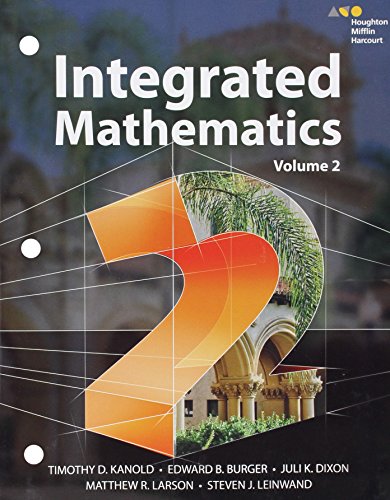 Interactive Student Edition Volume 2 (Consumable) 2015
