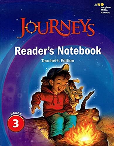 Journeys Reader's Notebook, Grade 3