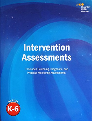 Journeys Intervention Assessment, Grade K-6