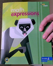Math Expressions Common Core - Student Activity Book, Grade 4, Vol. 1