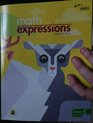 Math Expressions Common Core - Student Activity Bo