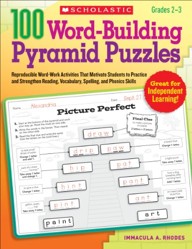 100 Word-Building Pyramid Puzzles