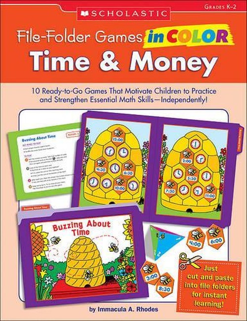 File-Folder Games in Color: Time & Money