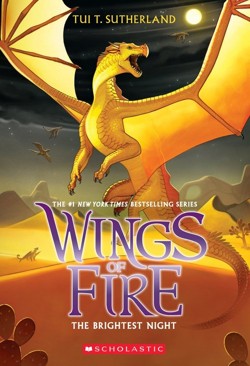 The Wings of Fire: The Brightest Night (b&w)