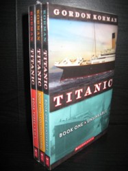 Titanic 3 Books Set with Free Poster; Book 1: Unsi