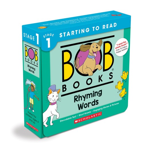 Bob Books: Rhyming Words Box Set (10 Books)