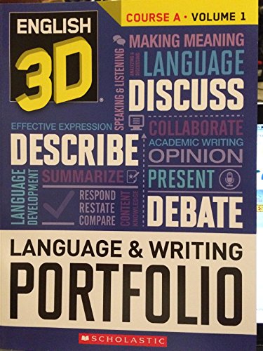 English 3-D Language and Writing Portfolio Course