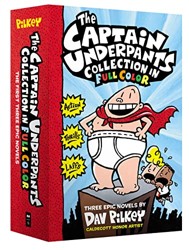 The Captain Underpants Color Collection (Captain Underpants #1-3 Boxed Set): from the Creator of Dog Man