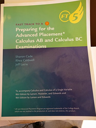 Calculus AP Fast Track to 5