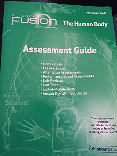Assessment Guide Module C Grades 6-8: Module C: the Human Body (Sciencefusion)