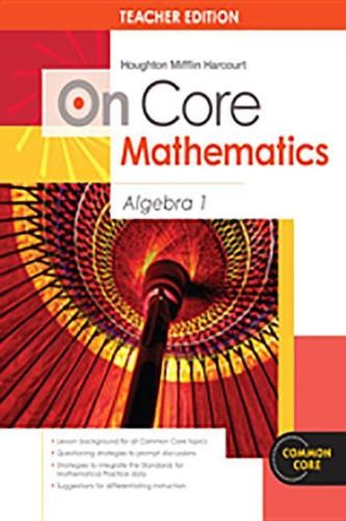 Houghton Mifflin Harcourt on Core Mathematics