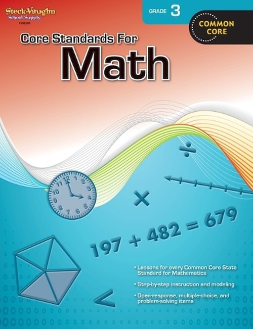 Core Standards for Math Reproducible Grade 3