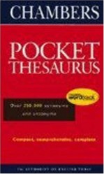 Chambers Pocket Thesaurus (Hardback)