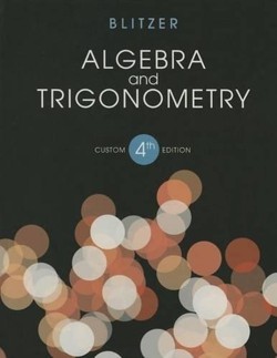 Algebra and Trigonometry