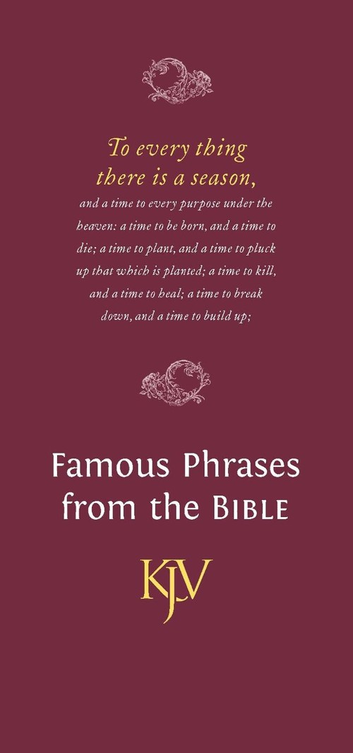 Famous Phrases from the Bible (KJV)